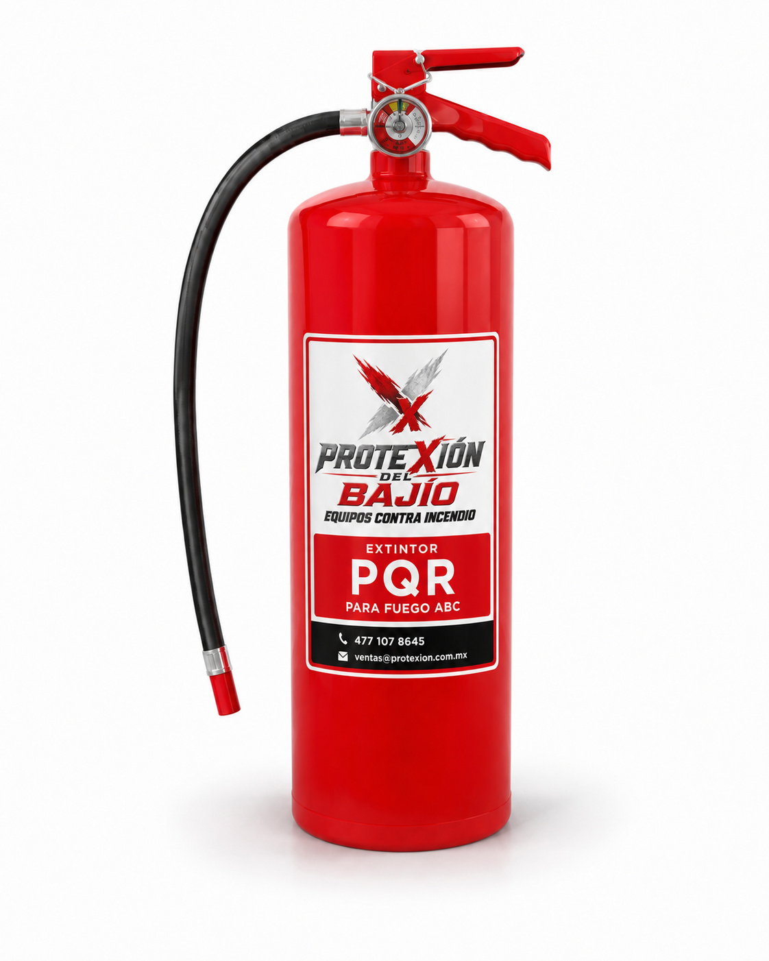 Extintor PQR para fuego ABC